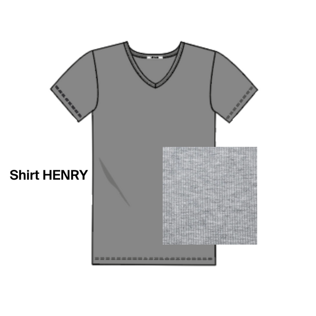 Shirt Henry V-Neck > Bestellung bis 13.10 > Auslieferung mitte November