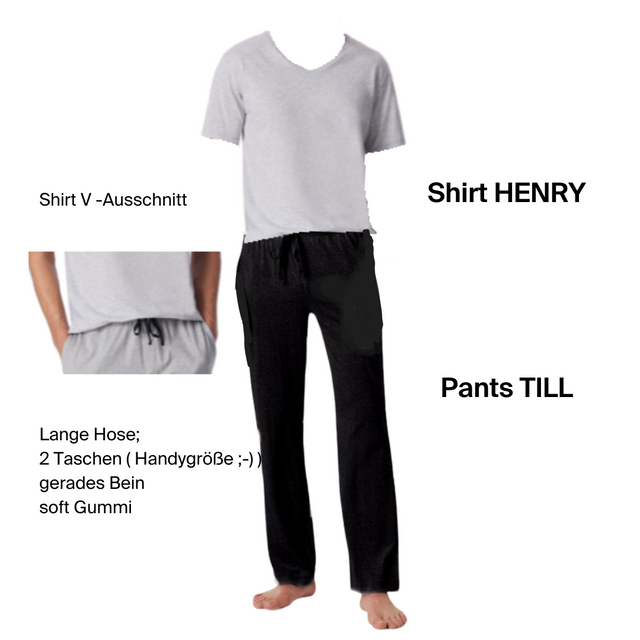 Shirt Henry V-Neck > Bestellung bis 13.10 > Auslieferung mitte November