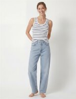 Tanktop Cadis striped blue/white